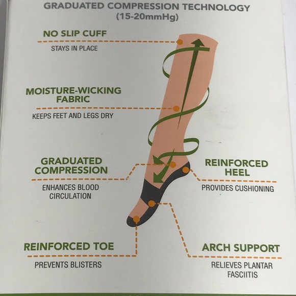 Zoom Wellness CopperZen Compression Socks L/XL - Picture 3 of 10